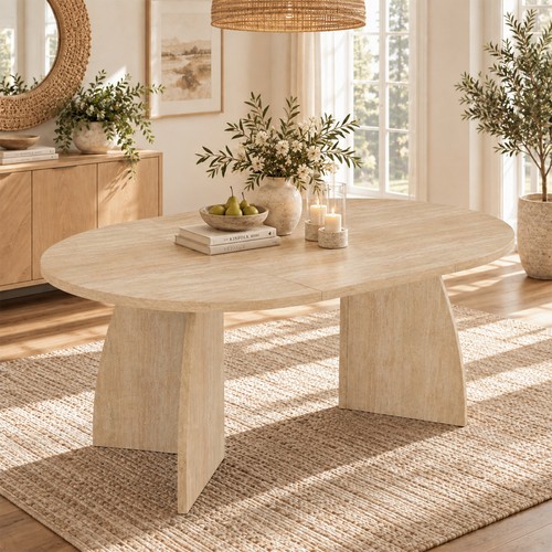 Extendable dining table - dining,