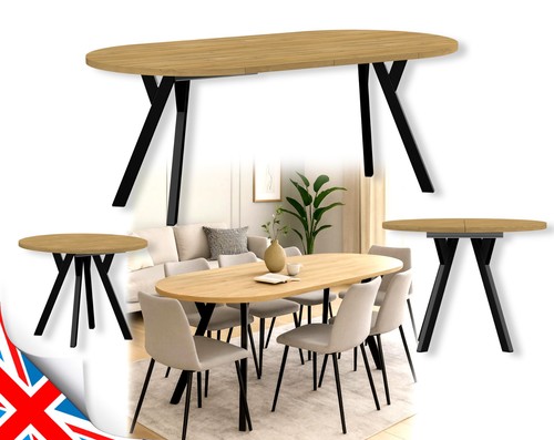 Leon round extendable dining - leon,