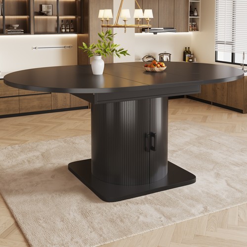 Extendable dining table with - table,