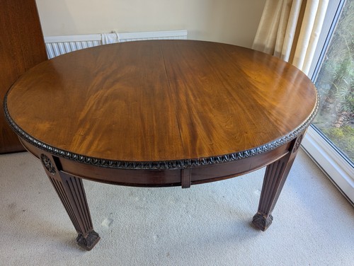 Good quality antique round two - good,