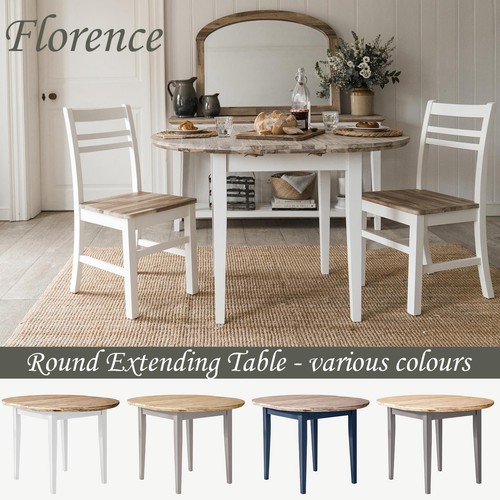 Dining table extending round - table,
