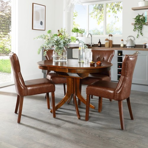 Hudson round extending dining - round,