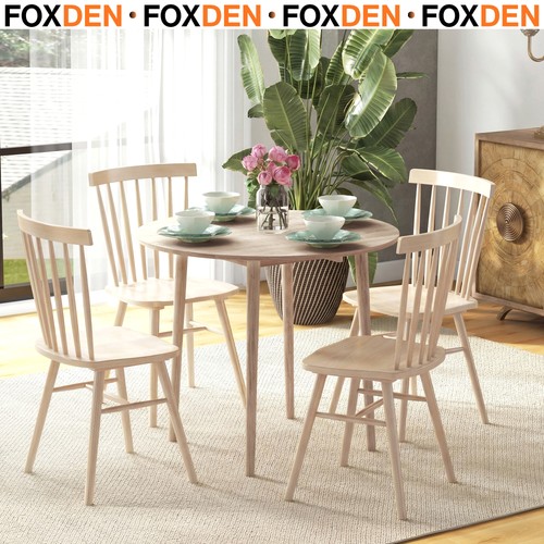 Dining table round - round, leaf
