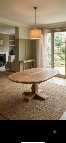 Solid oak round and oval - oak,