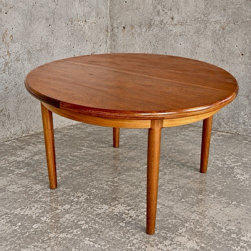Mid century teak round - teak,