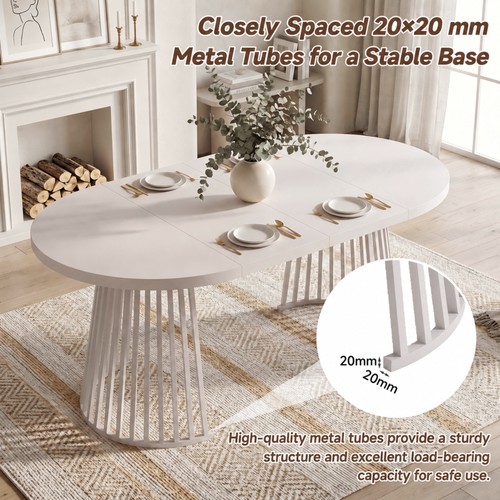 Extendable oval dining - extendable,