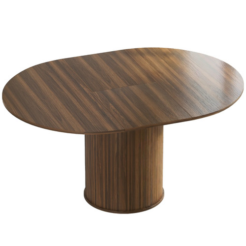 Extendable dining table round - table,