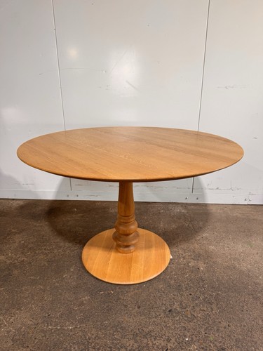 Solid wood round dining - wood,