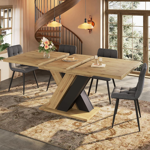 Extendable dining table 6 - dining,