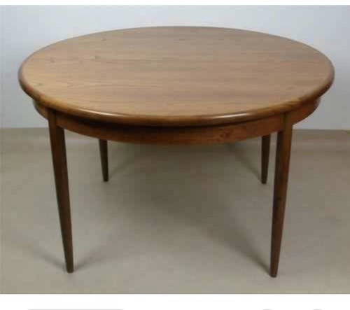 Vintage plan round teak - vintage,