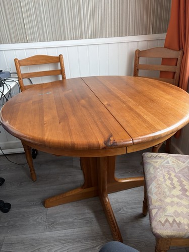 Solid wood dining table - solid,