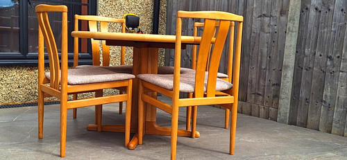 Table vintage danish oak - table,,