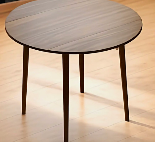 Homcom drop leaf - leaf, round