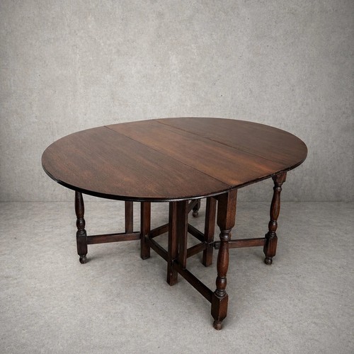 Vintage oak drop leaf dining - leaf,