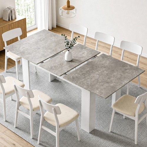 Extendable dining table - dining,